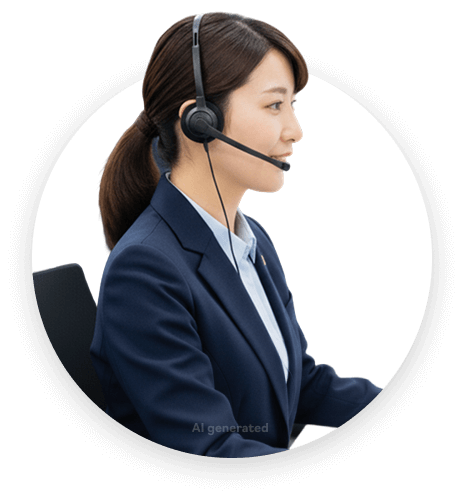 オンラインサポートだけでは、不安という方は