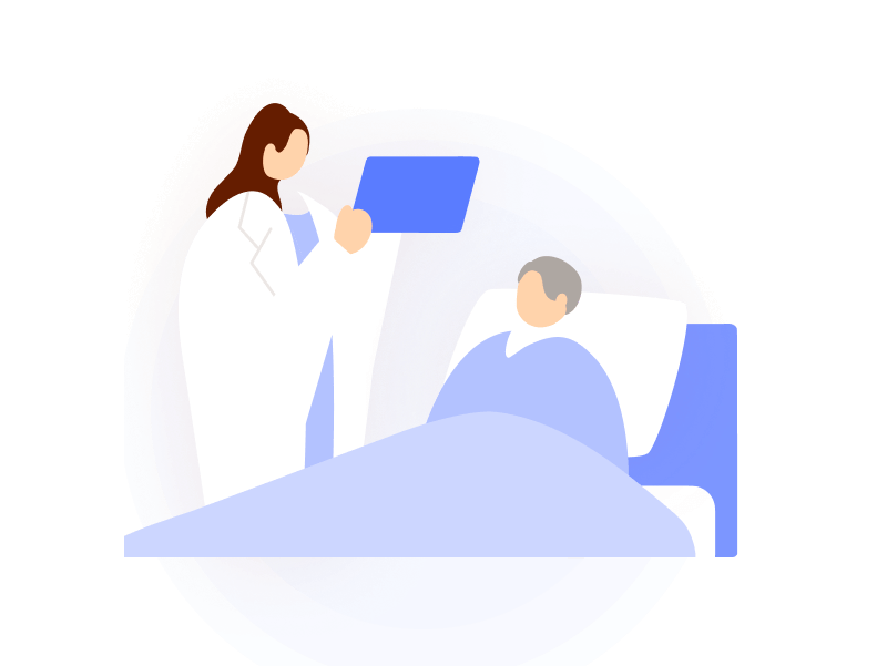 訪問歯科とカルテ作成イメージ